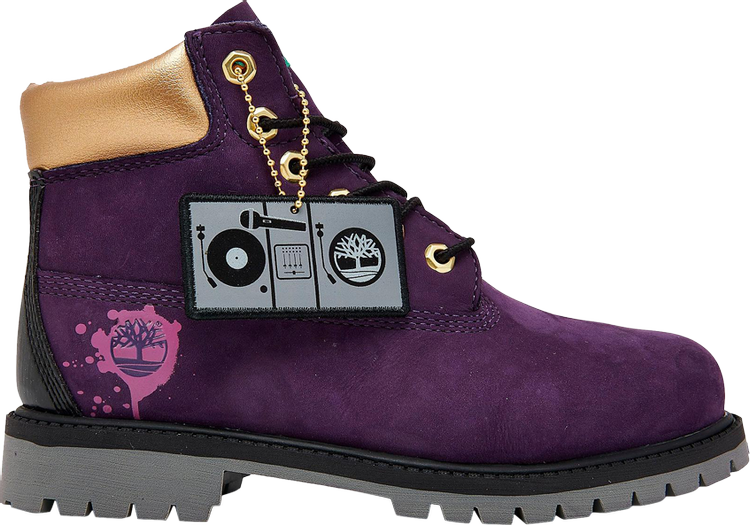 6 Inch Premium Boot Youth 'Hip Hop Royalty'