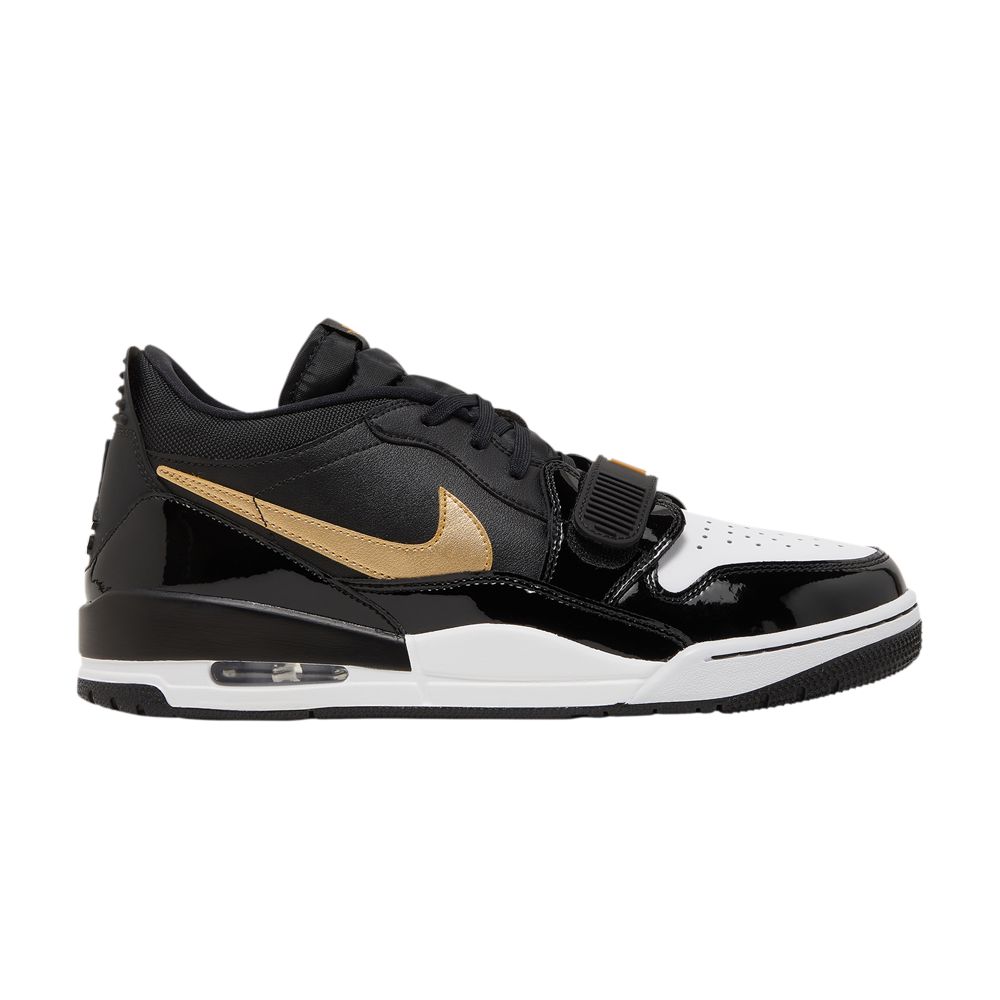 AIR JORDAN JORDAN LEGACY 312 LOW 'BLACK METALLIC GOLD'