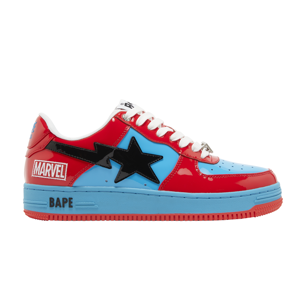 Pre-owned Bape Marvel X Sta 'spider-man' In Red