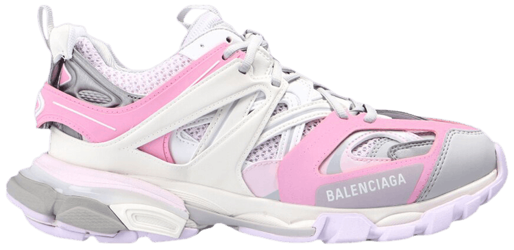 Pink and white balenciaga shoes discount