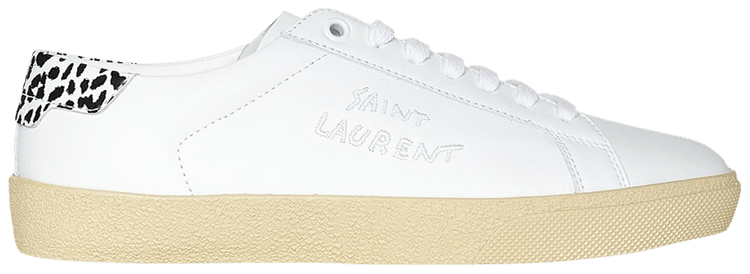 Saint Laurent Wmns Court Classic SL/06 Low 'Leopard'