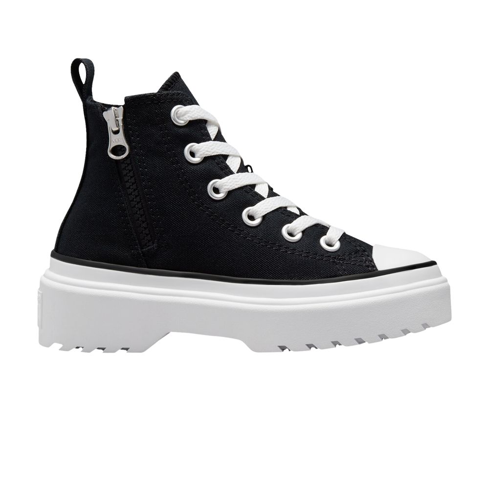 Pre-owned Converse Chuck Taylor All Star Lugged Lift Platform High Ps 'black White' | Kid's Size 1