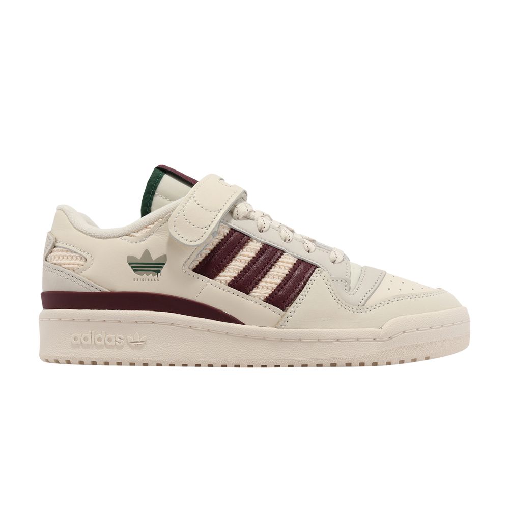 adidas Wmns Forum 84 Low 'Knitted Sweater - Red' | Cream | Women's Size 8