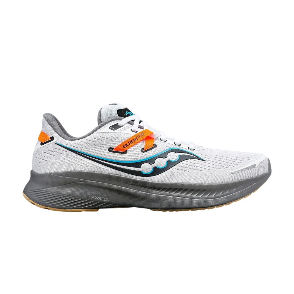 Saucony Guide 16 'White Orange Gravel' | Men's Size 9.5