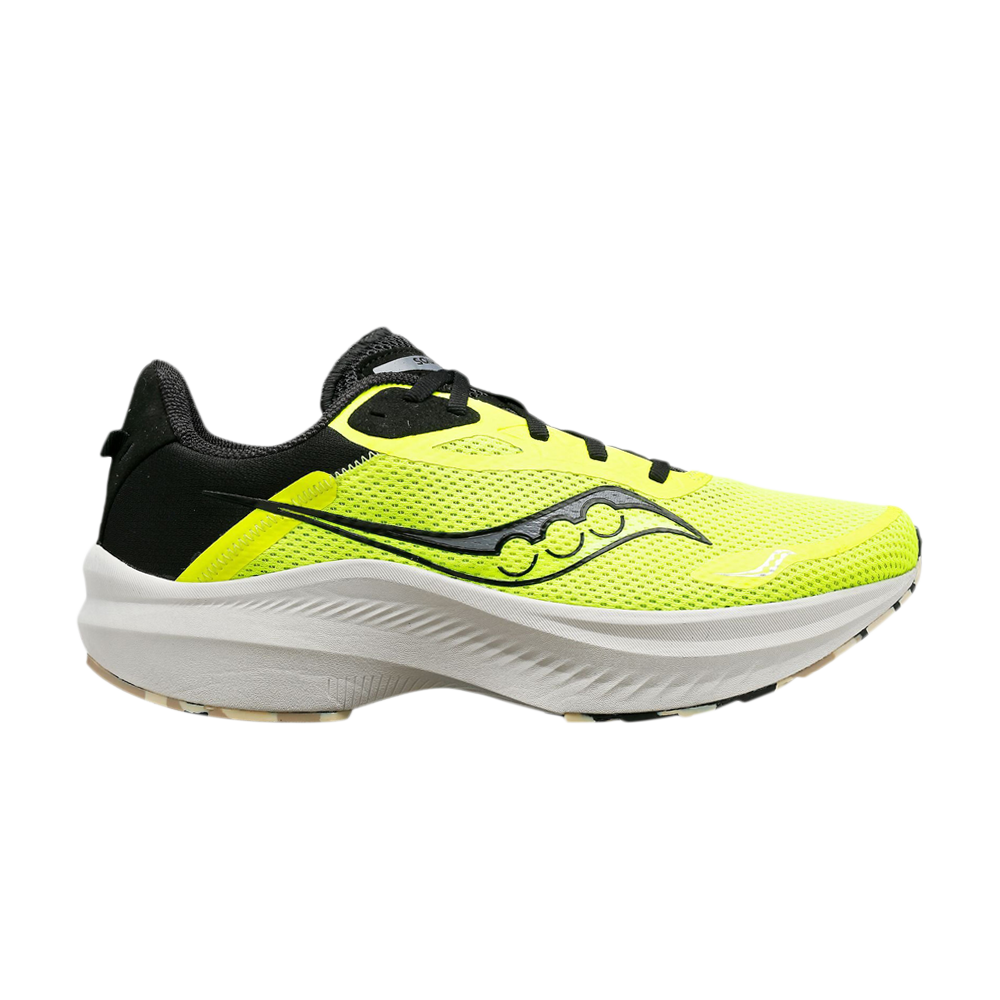 Pre-owned Saucony Axon 3 'citron Black' In Yellow