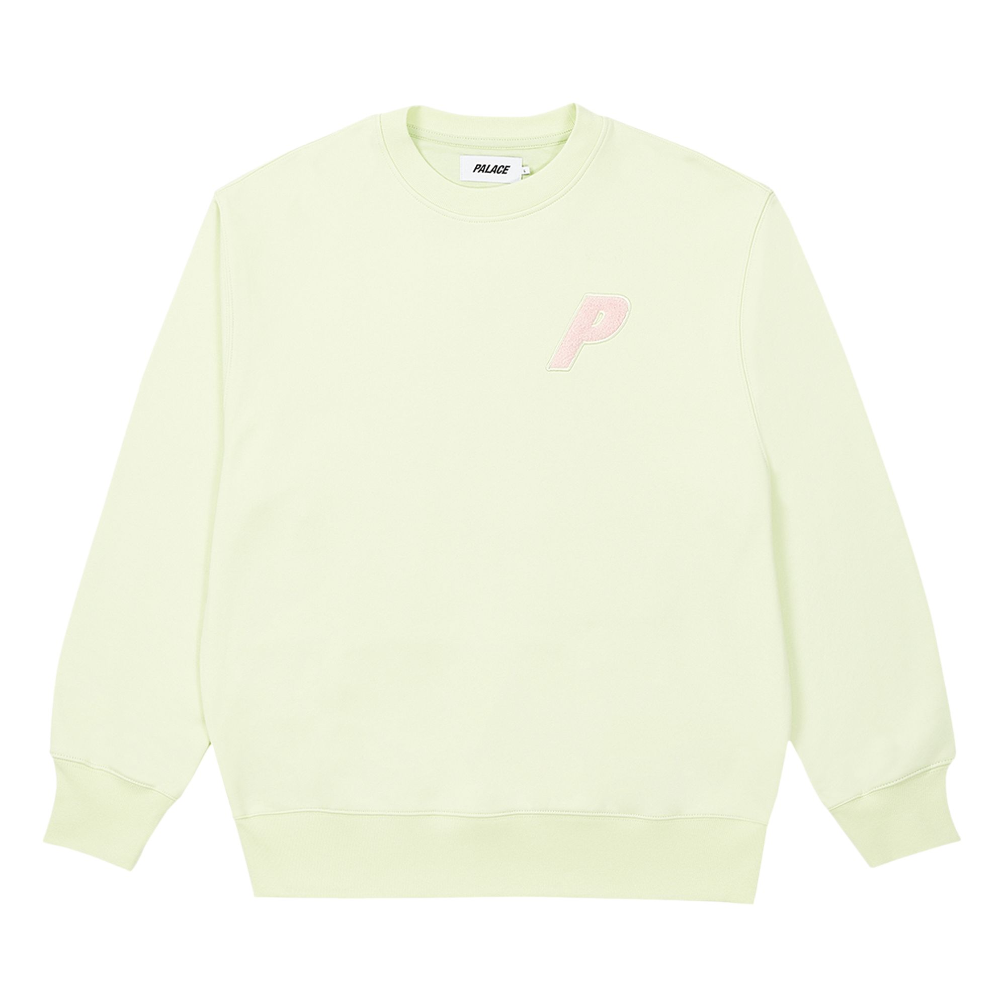 Pre-owned Palace Fleece Tri-ferg Crew 'mojito' | Green | Men's Size Xxl