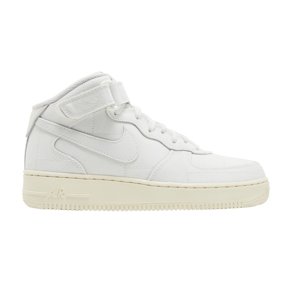 Nike Wmns Air Force 1 '07 Mid 'White Canvas' | Women's Size 12.5