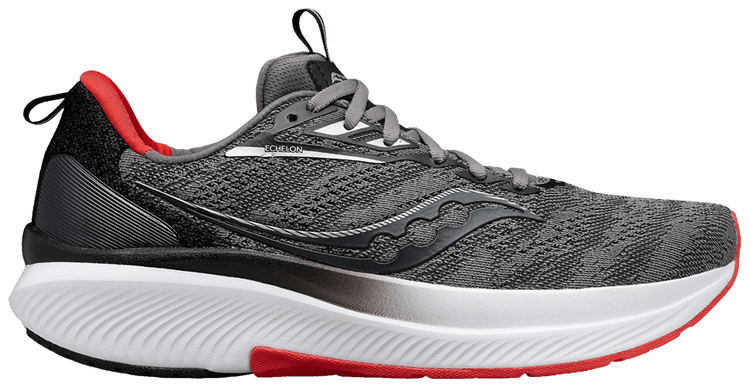 Saucony Echelon 9 Charcoal Red Sky