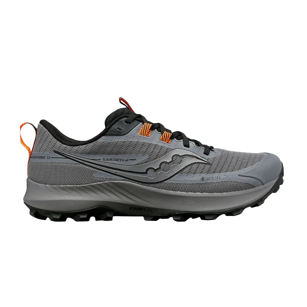 Saucony Peregrine 13 GORE-TEX 'Gravel Orange' | Grey | Men's Size 7