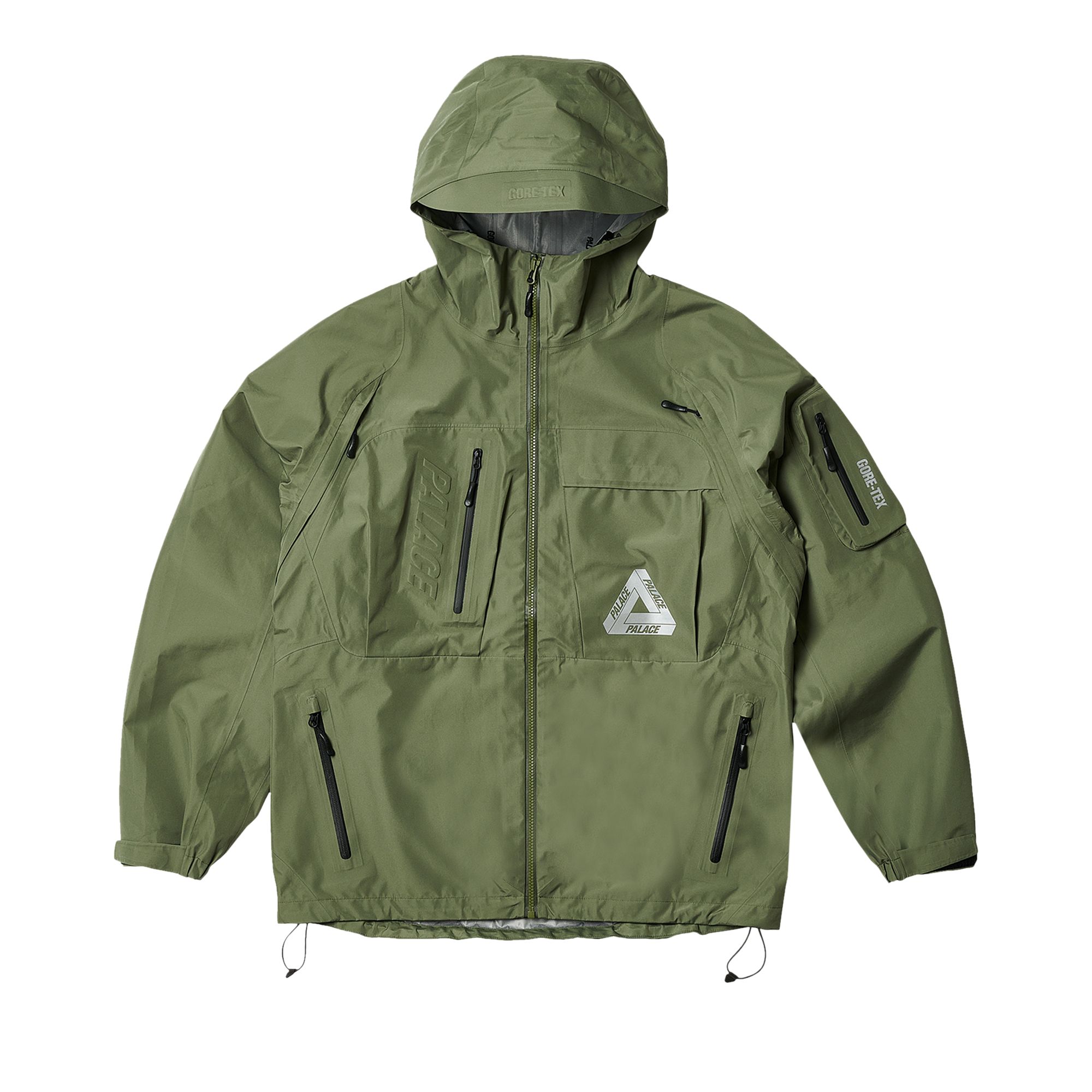 Palace GORE-TEX Cargo Jacket 'Olive' | Green | Men's Size M