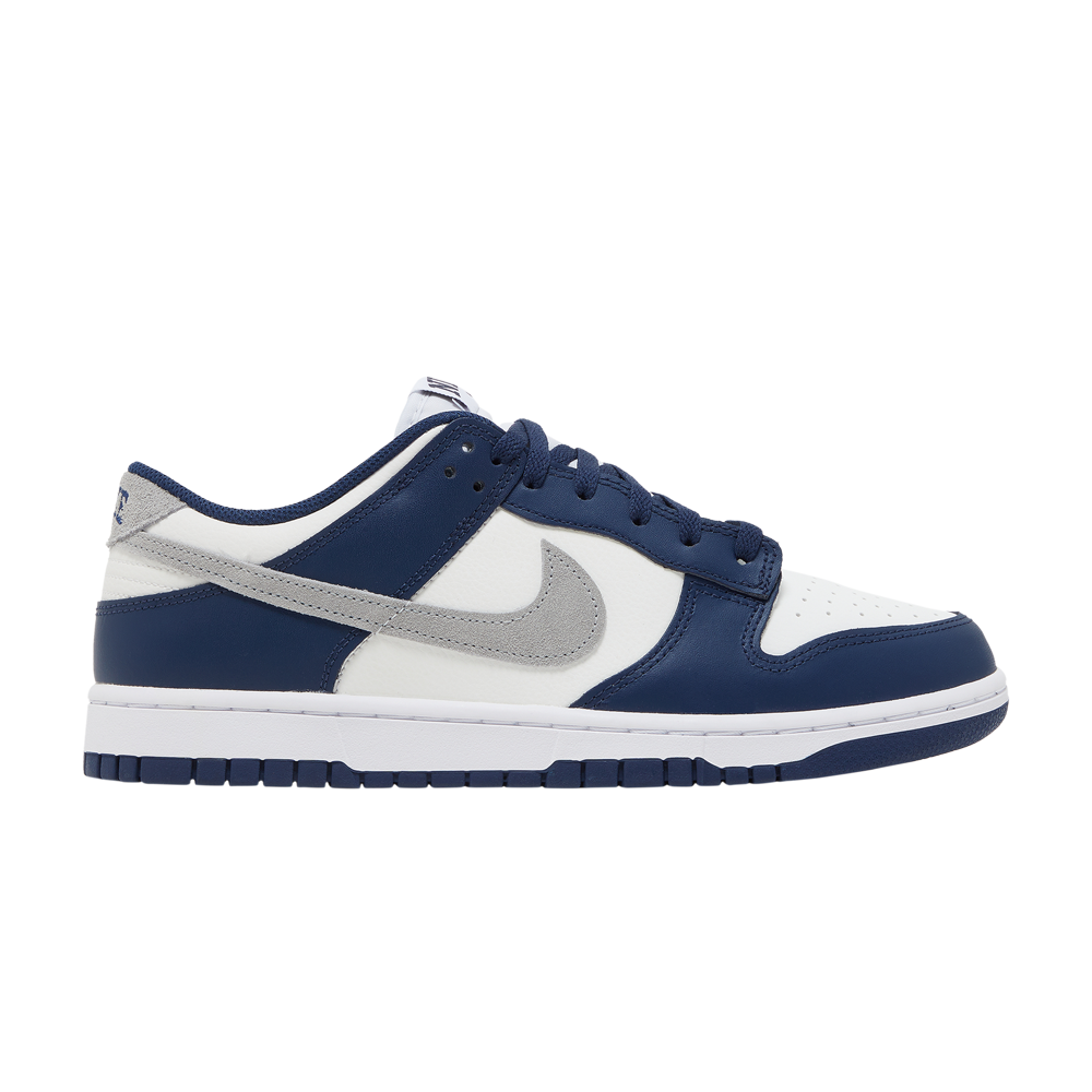 Pre-owned Nike Dunk Low 'midnight Navy Smoke Grey' In Blue