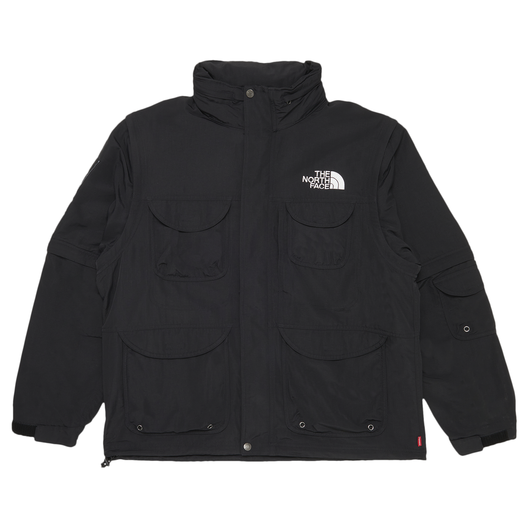 Pre-owned Supreme X The North Face Trekking Convertible Jacket 'black'