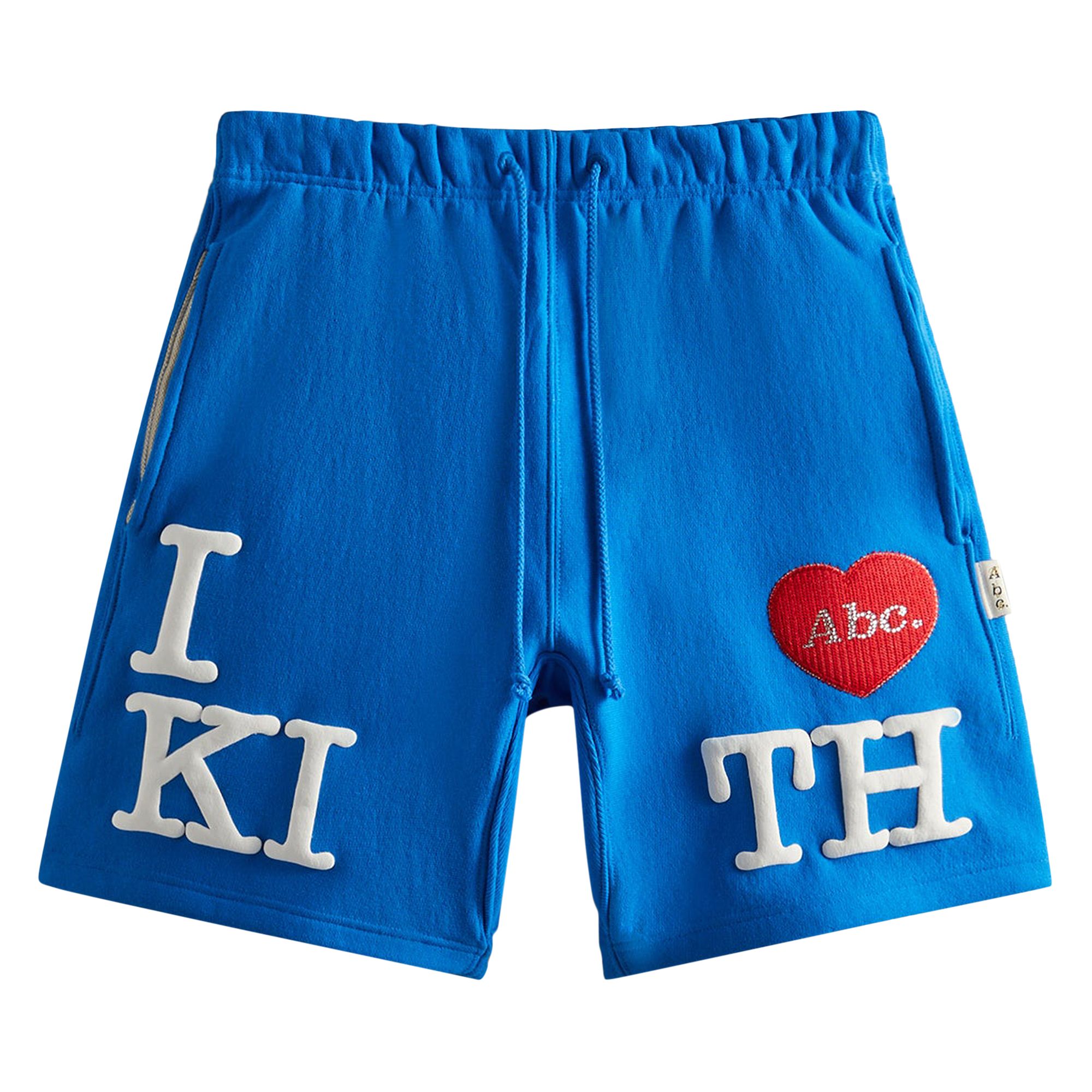 Pre-owned Kith For Advisory Board Crystals I Love Short 'blue' | Men's Size M