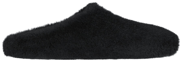 Givenchy Slide 4G   Black Shearling