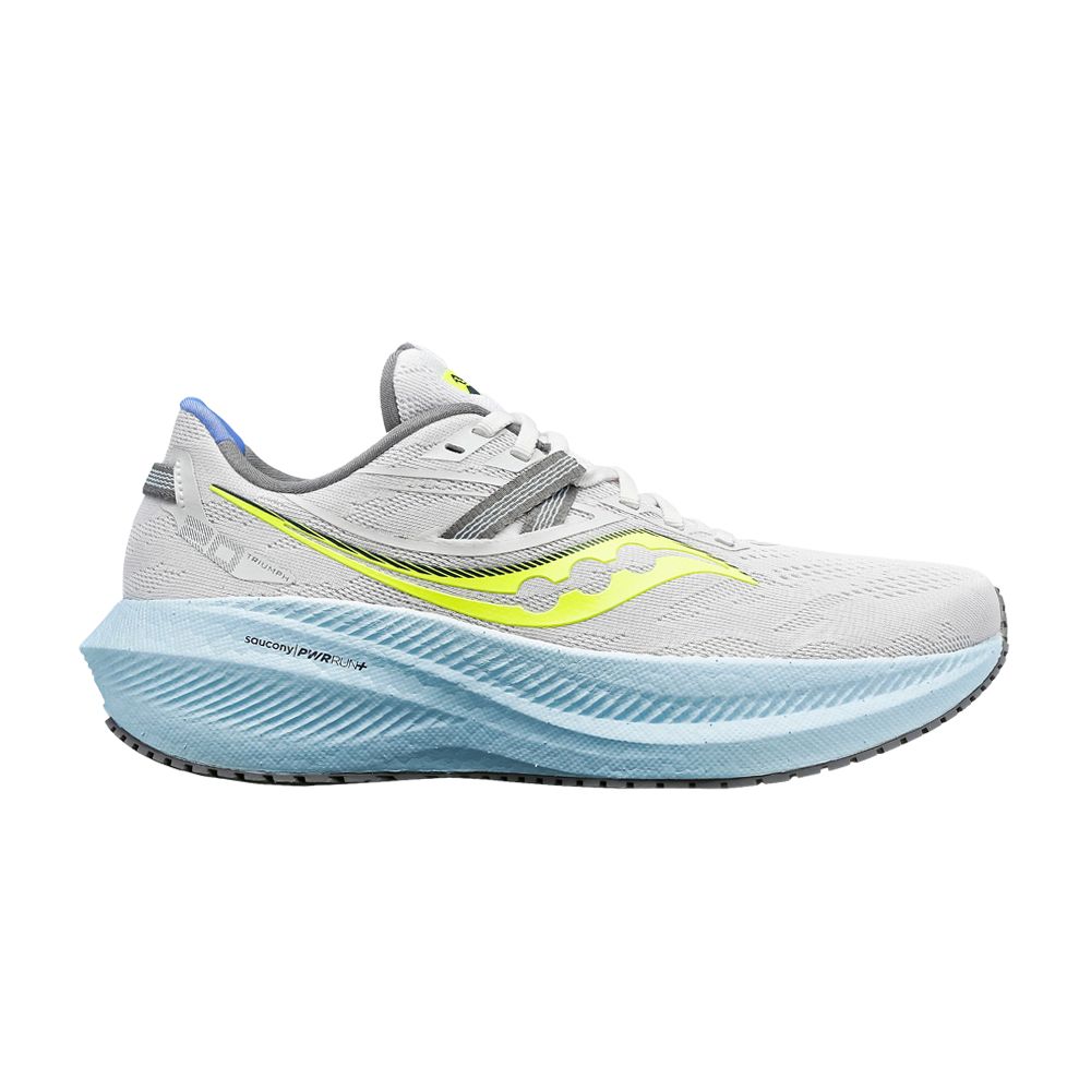 Pre-owned Saucony Wmns Triumph 20 'fog Vapor' In White