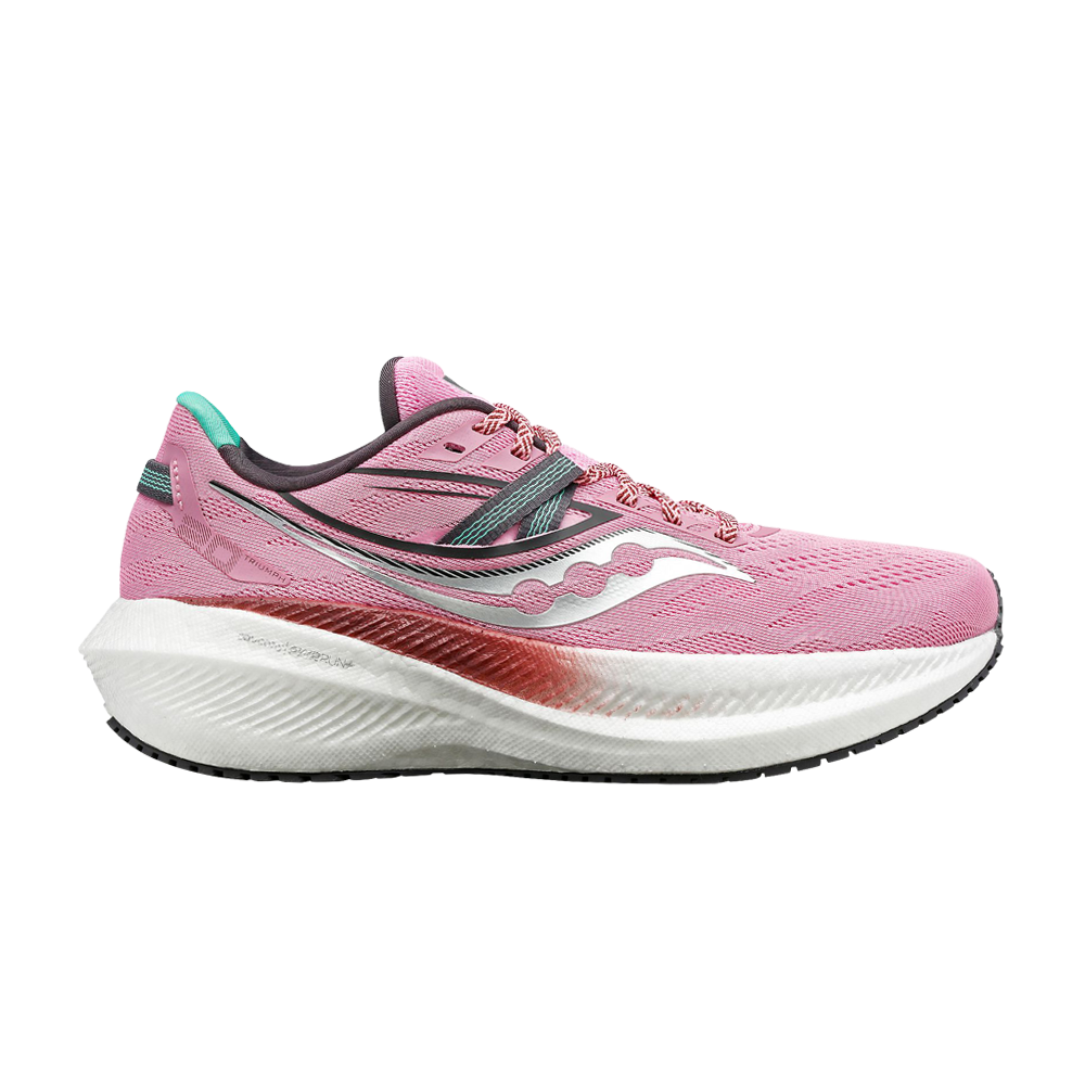 Pre-owned Saucony Wmns Triumph 20 'peony Basalt' In Pink