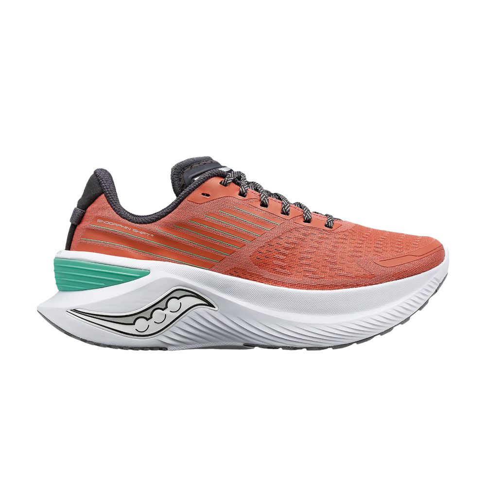 Pre-owned Saucony Wmns Endorphin Shift 3 'soot Basalt' In Red
