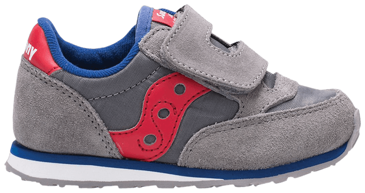 Saucony Jazz Hook  Loop Big Kid Grey Red