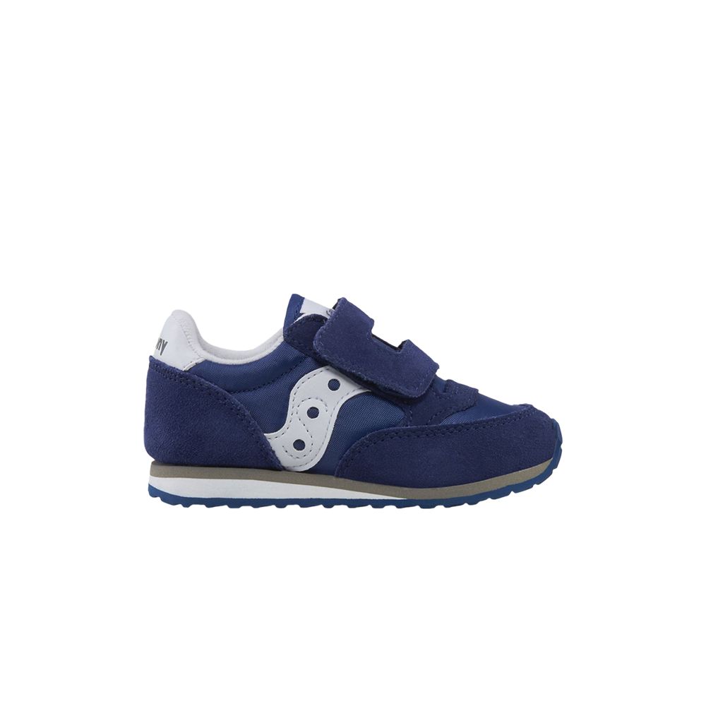 Pre-owned Saucony Jazz Hook & Loop Little Kid 'navy White' | Blue | Kid's Size 9.5