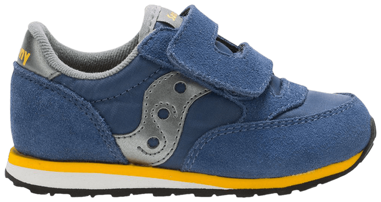Saucony Jazz Hook  Loop Big Kid Blue Yellow