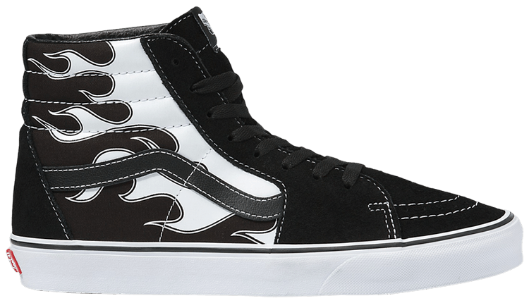 Vans sk8 outlet hi flames
