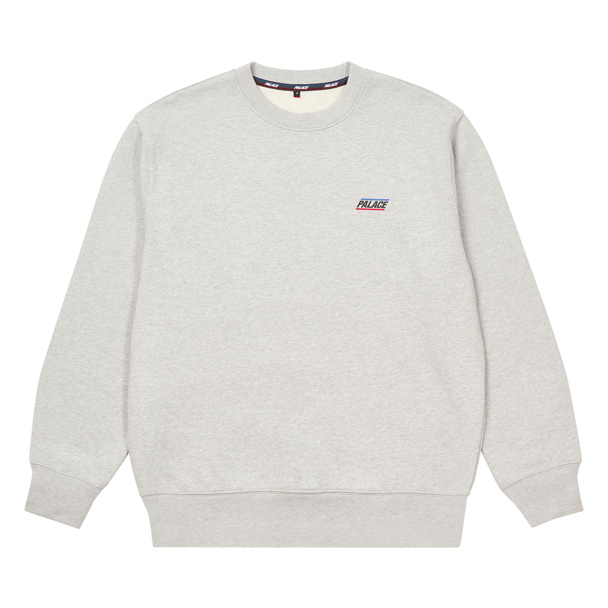Pre-owned Palace Basically A Crew 'grey Marl'