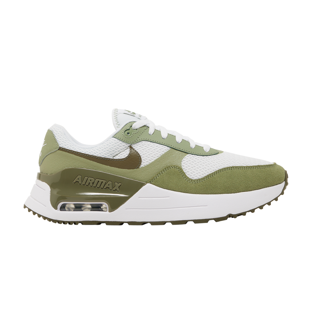 Pre-owned Nike Air Max Systm 'oil Green' In White