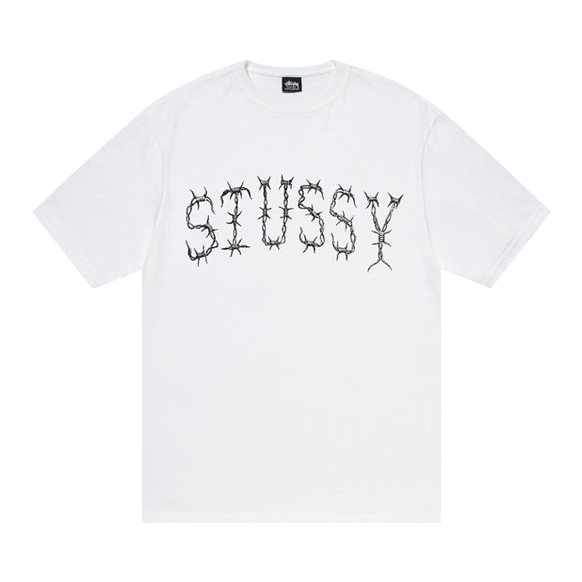 Pre-owned Stussy Barb Tee 'white'