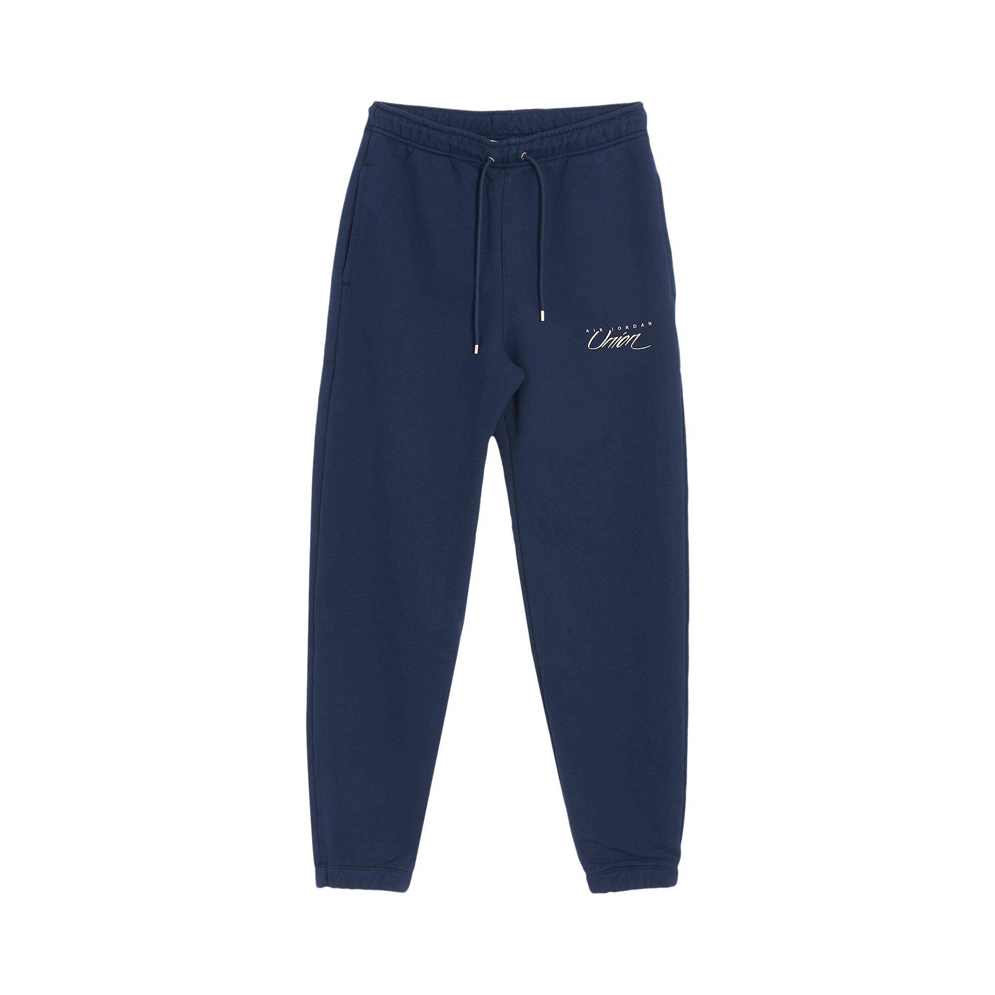 Air Jordan x Union MJ Fleece Pants 'College Navy/Coconut Milk' | Blue | Men's Size 2XL
