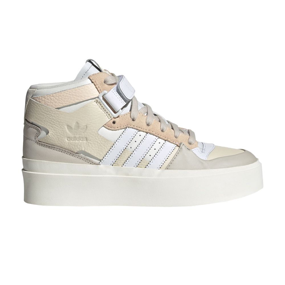 ADIDAS ORIGINALS WMNS FORUM BONEGA MID 'ECRU TINT BLISS ORANGE'