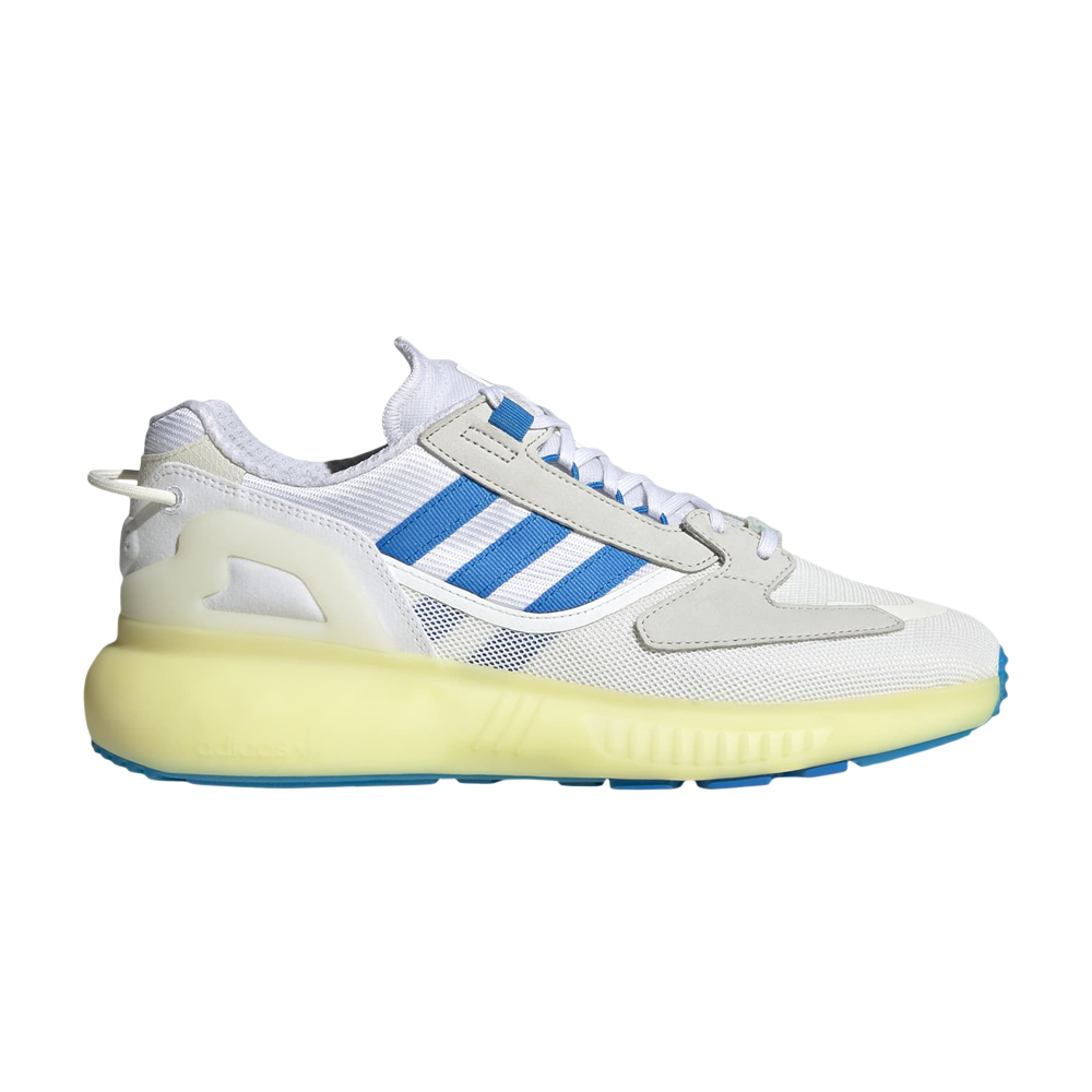 Pre-owned Adidas Originals Zx 5k Boost 'white Blue Rush'