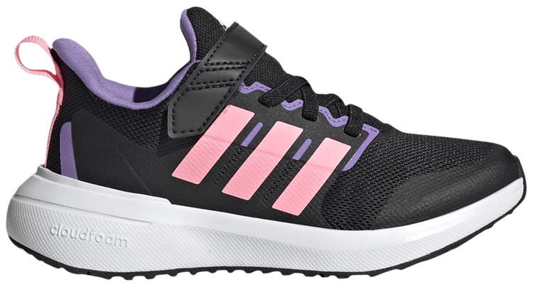 Adidas FortaRun 20 EL Little Kid Black Beam Pink