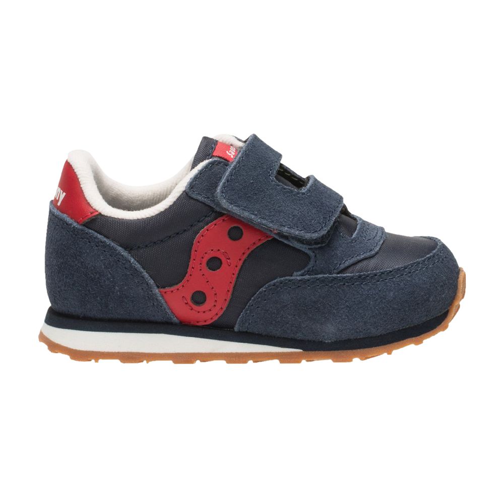 Pre-owned Saucony Jazz Hook & Loop Big Kid 'navy Red' | Blue | Kid's Size 11