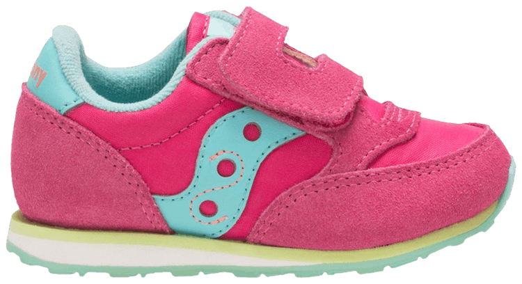 Saucony Jazz Hook  Loop Big Kid Pink Turquoise
