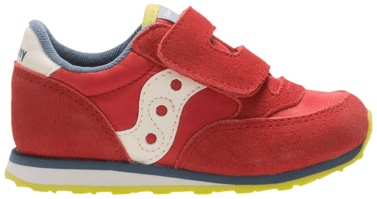 Saucony Jazz Hook  Loop Big Kid Red Blue Lime