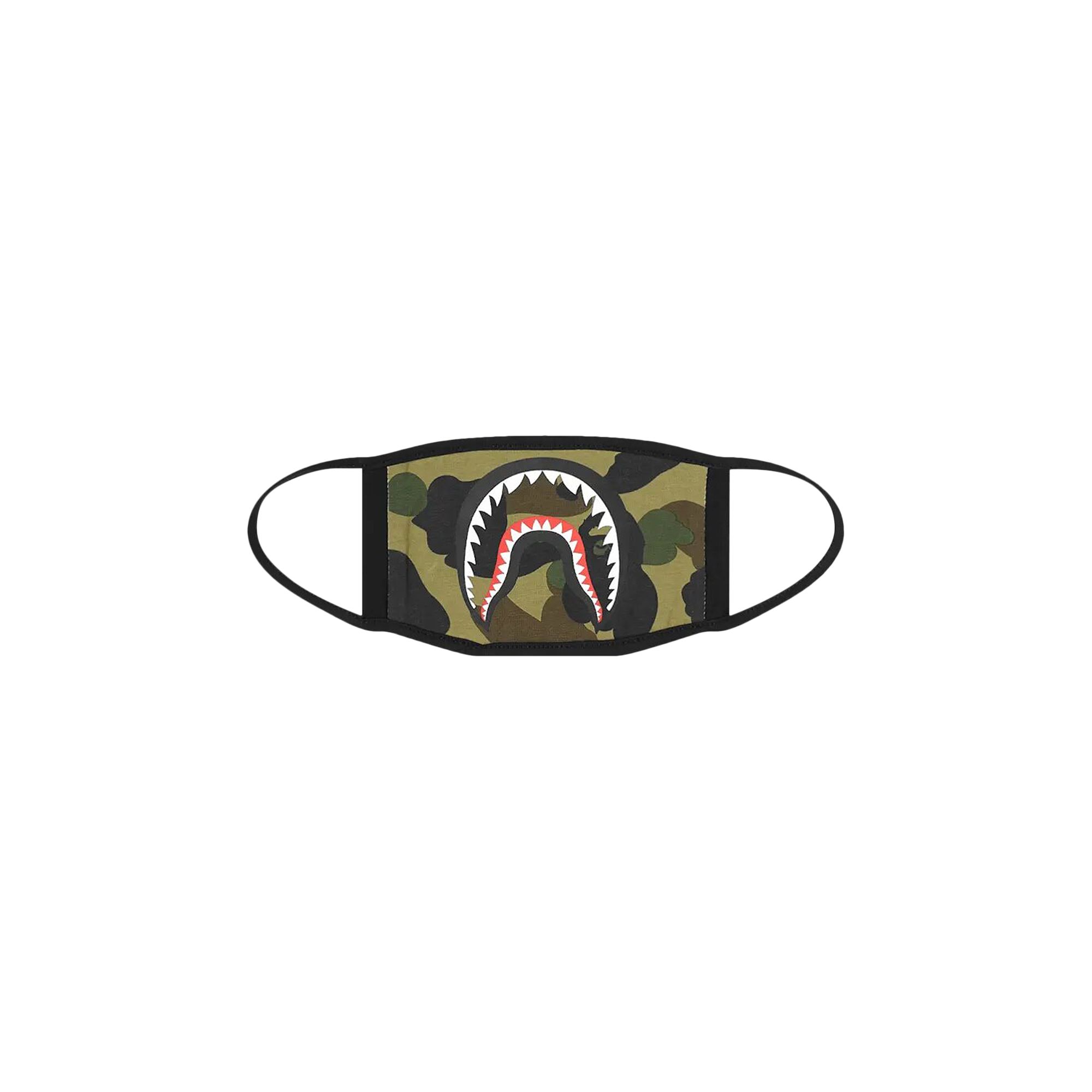 BAPE 1st Camo Shark Mask 'Green' | Men's Size Onesize