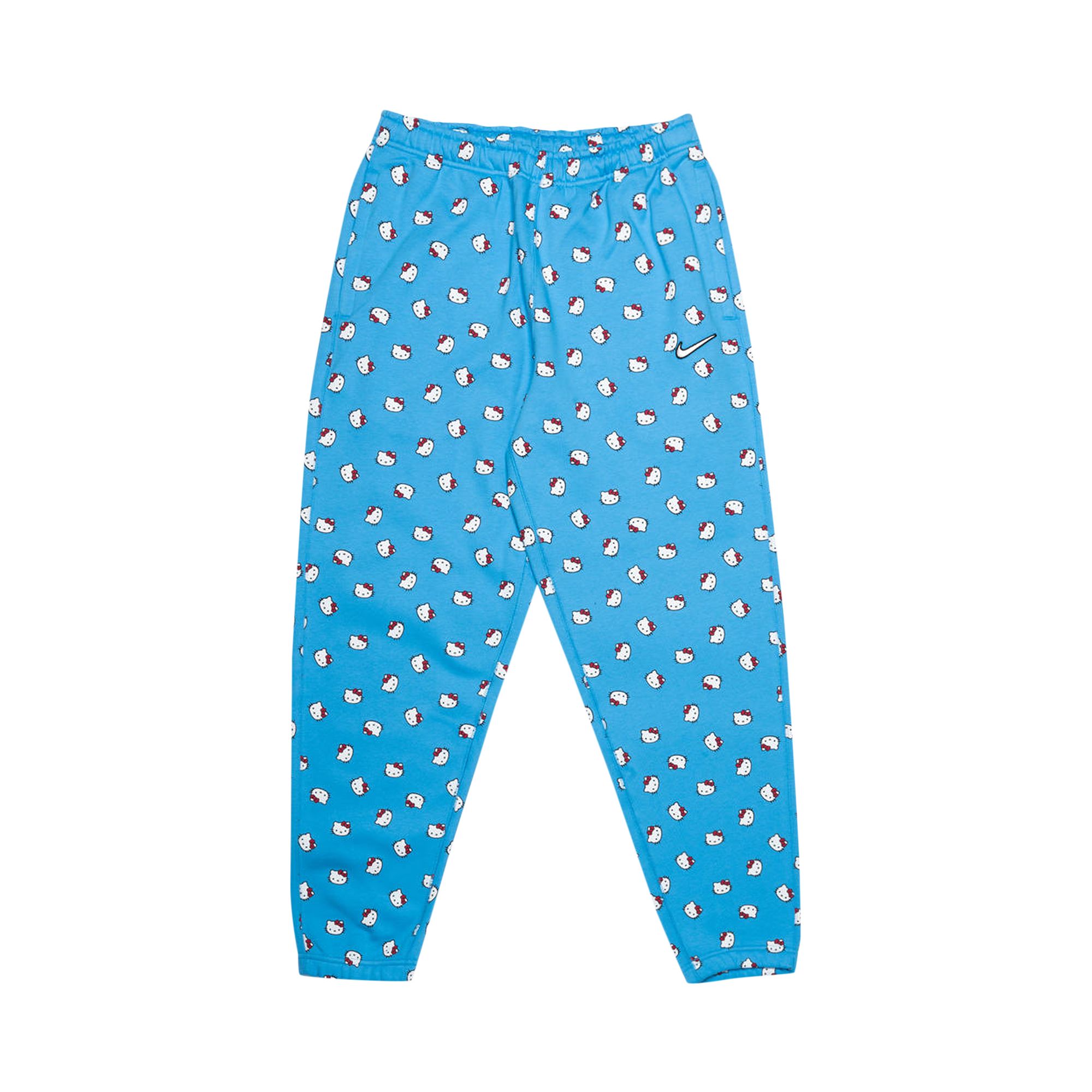 Pre-owned Nike X Hello Kitty Sweatpants 'university Blue'