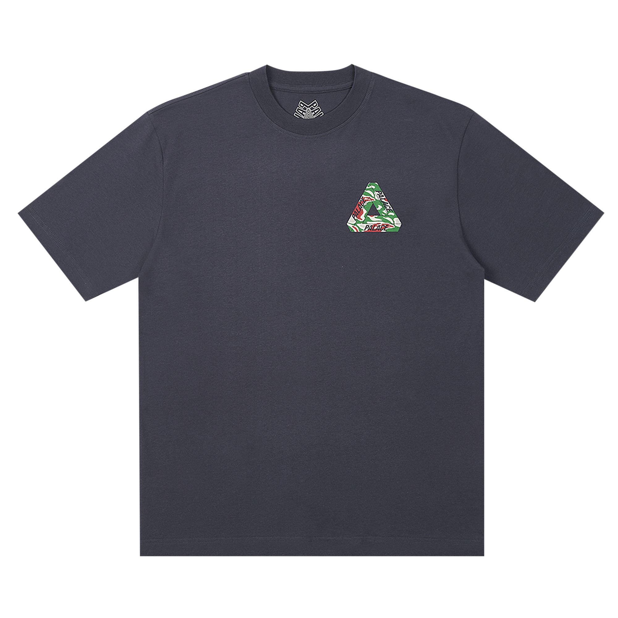 Pre-owned Palace Jungle Camo Tri-ferg T-shirt 'navy' In Blue