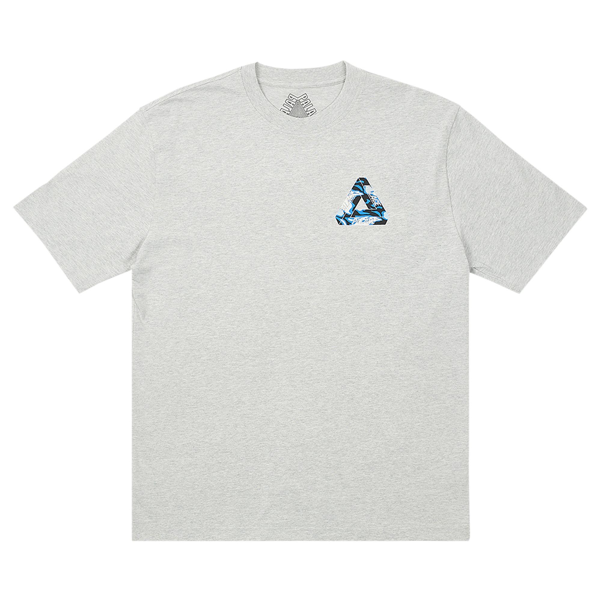 Palace Jungle Camo Tri-Ferg T-Shirt 'Grey Marl' | Men's Size L