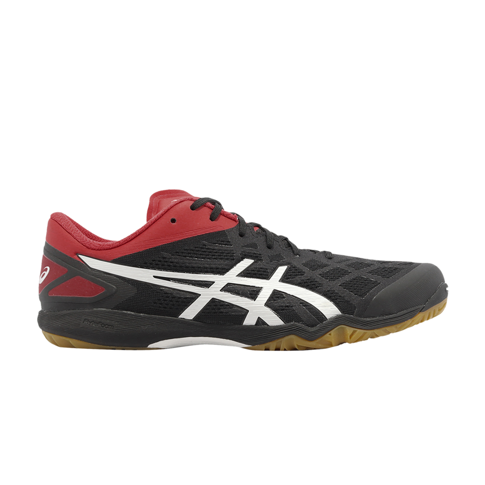 Pre-owned Asics Attack Dominate Ff 2 'black Red'