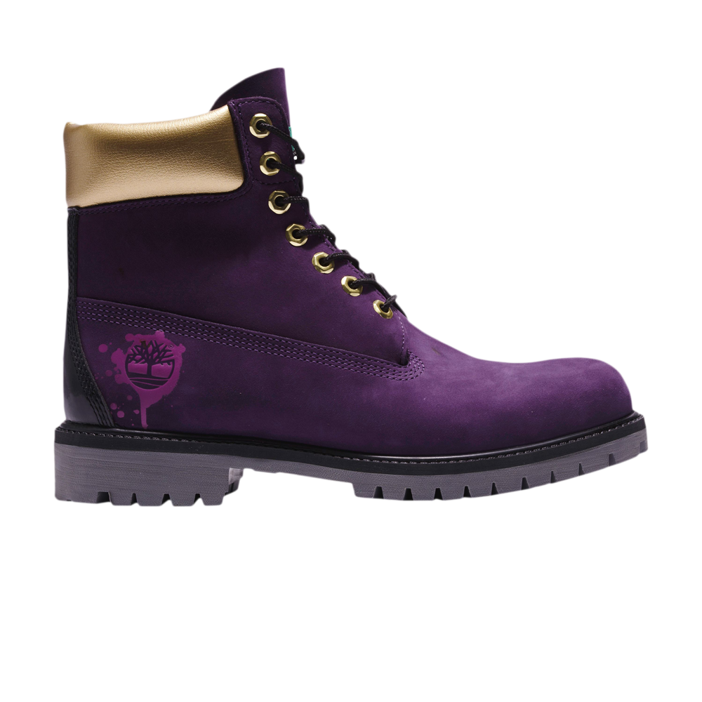 Pre-owned Timberland 6 Inch Premium Boot 'hip Hop Royalty' In Purple