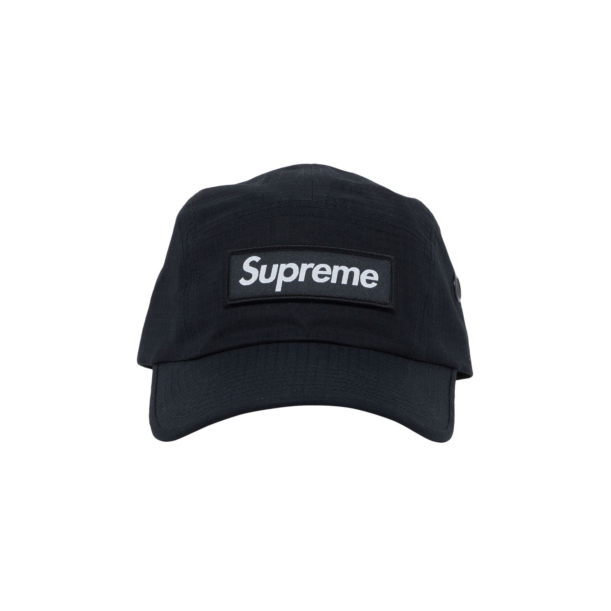 Pre-owned Supreme X Ventile Camp Cap 'black'