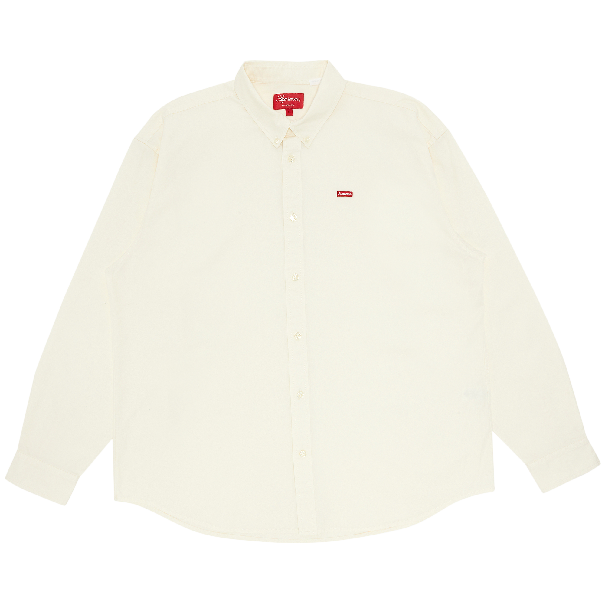 Pre-owned Supreme Small Box Shirt 'white'