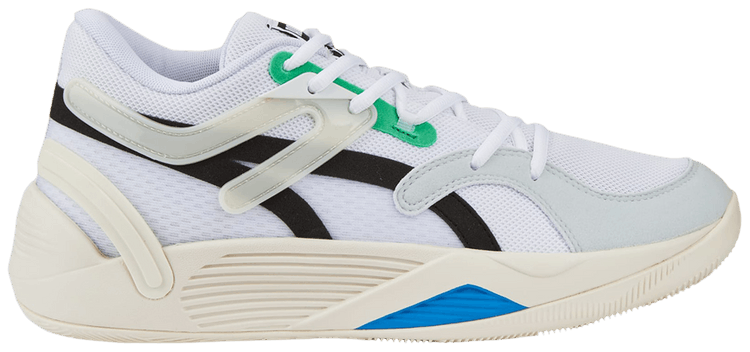 Puma TRC Blaze Court White Green Blue Sample