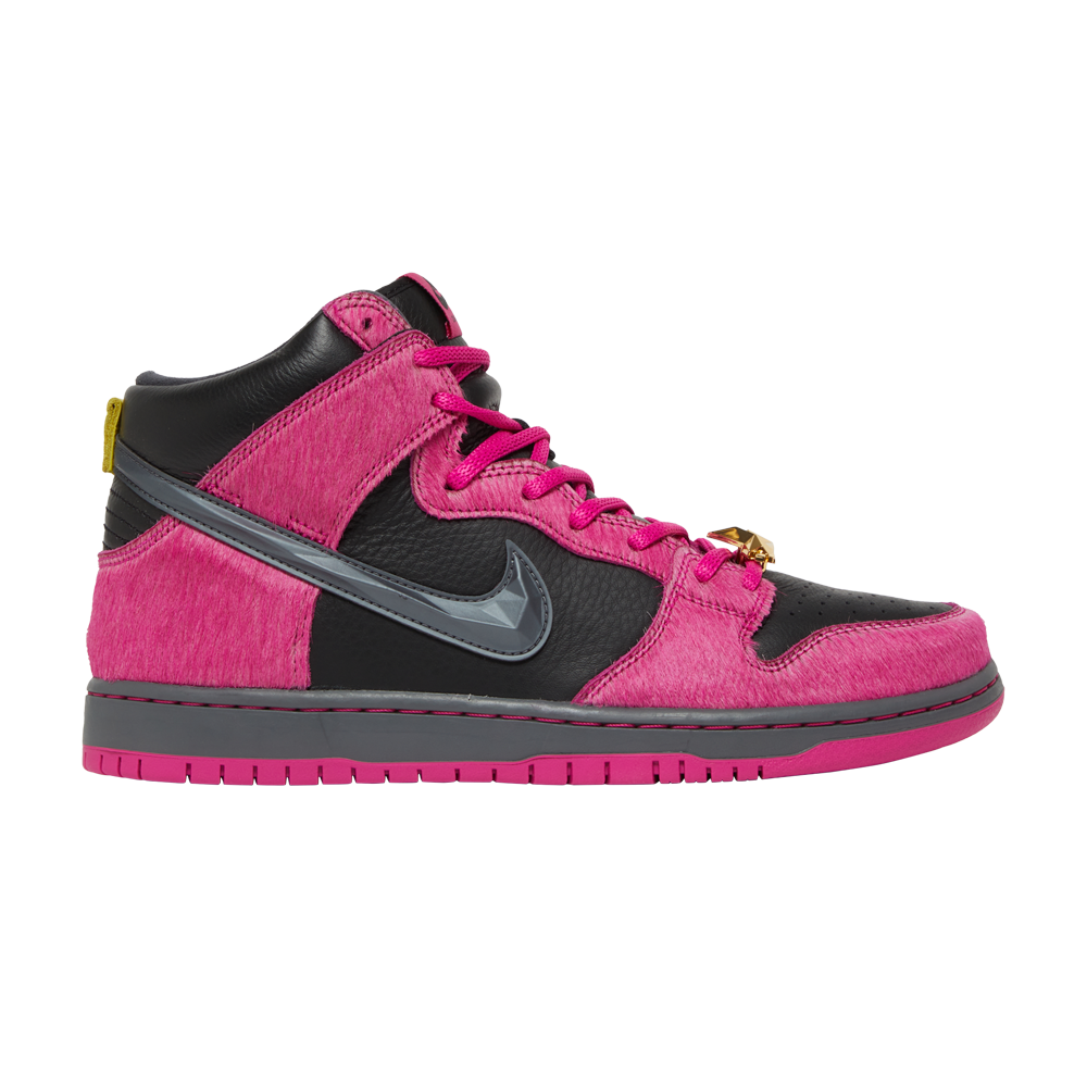 Pre-owned Nike Run The Jewels X Dunk High Sb '4/20' In Pink