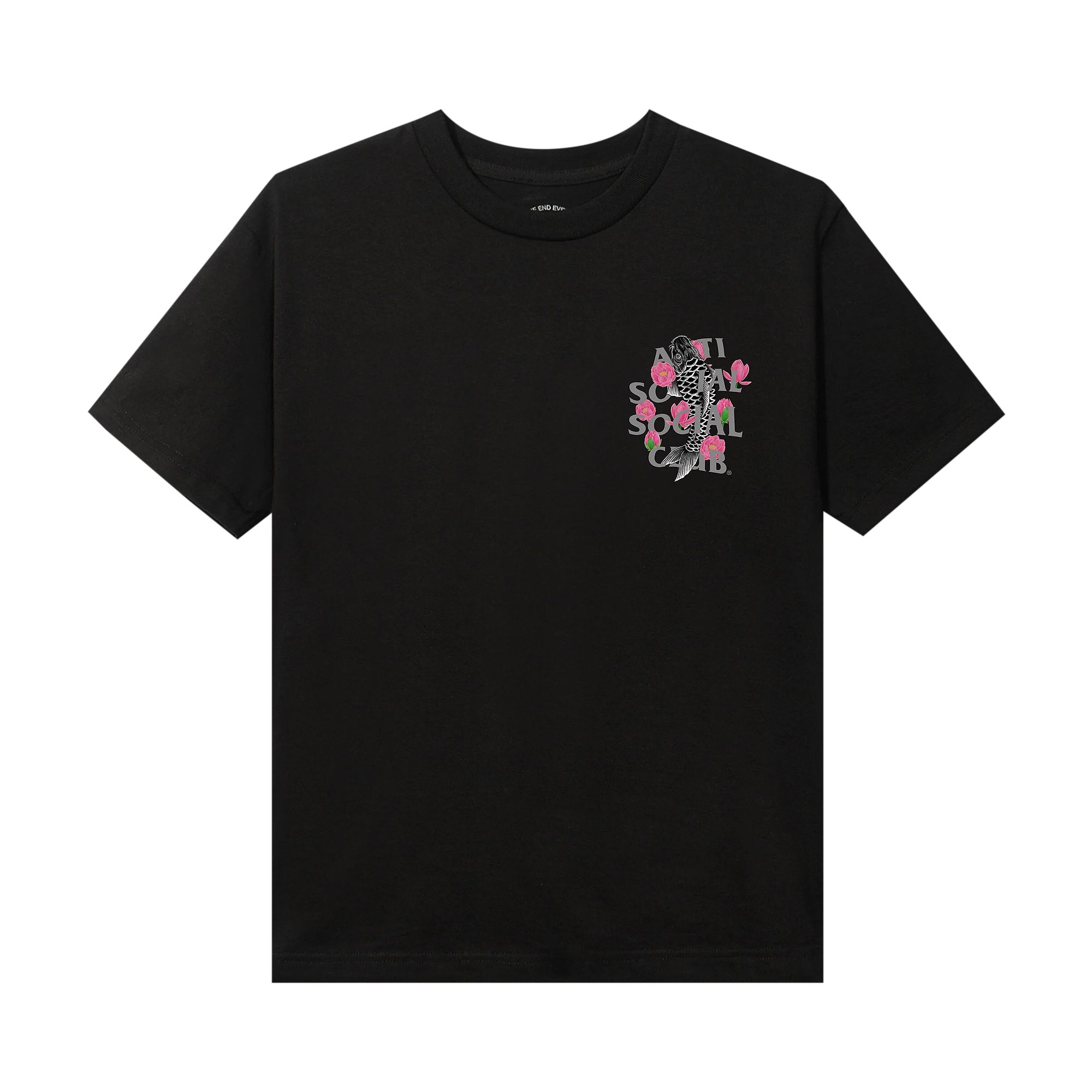 Anti Social Social Club Ornamental Tee 'Black' | Men's Size S