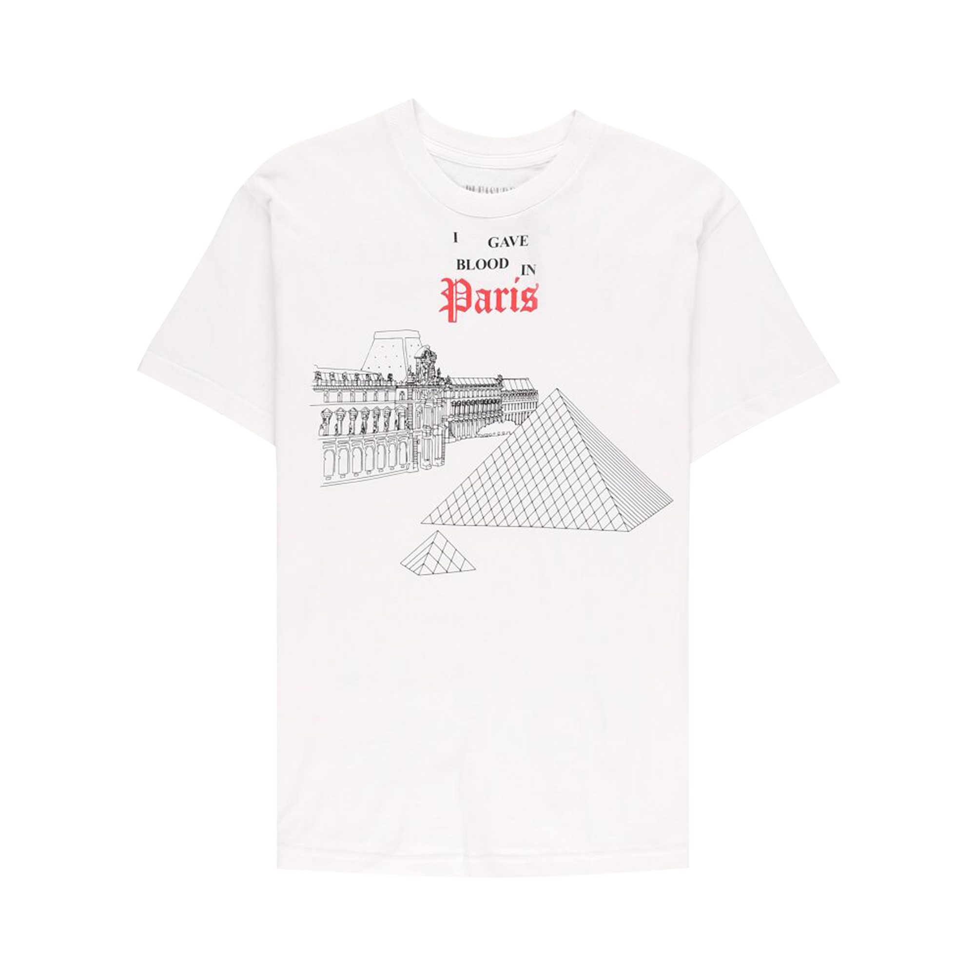 Pre-owned Pleasures Blood T-shirt 'white'