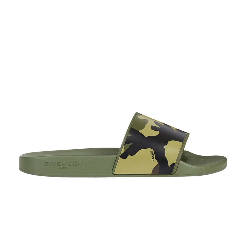 Pre-owned Givenchy Slide 'green Camo' | Men's Size 43