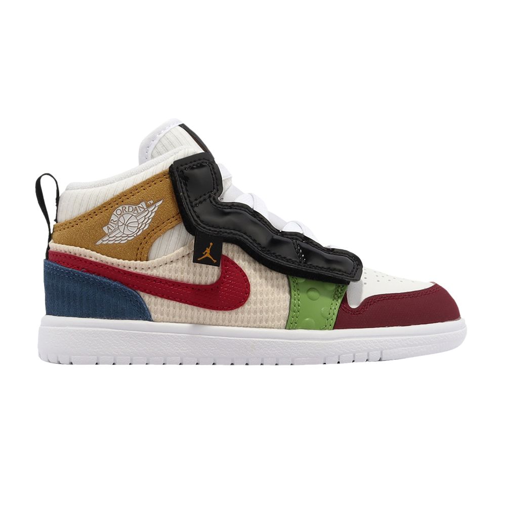 Pre-owned Air Jordan 1 Mid Alt Se Ps 'messy Room' | Multi-color | Kid's Size 3