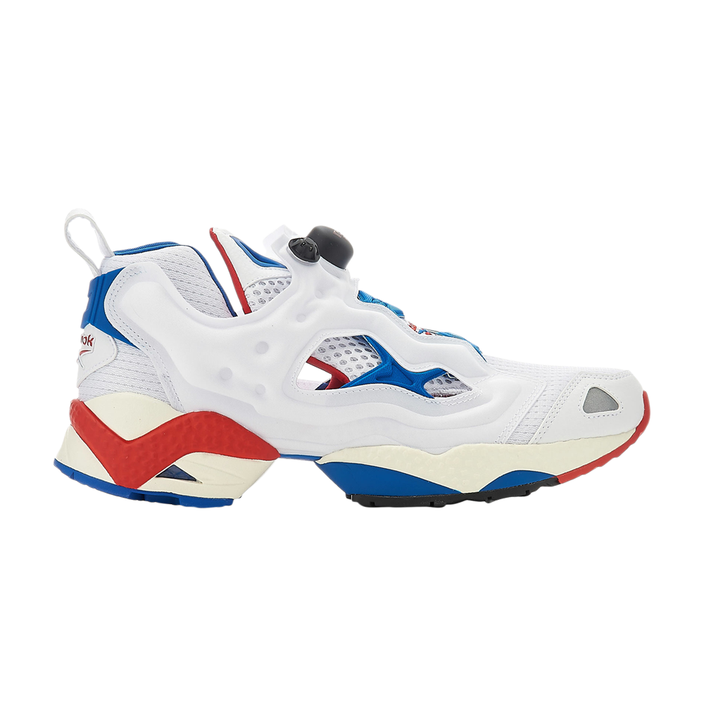 Pre-owned Reebok Instapump Fury 95 'white Vector Red Blue'